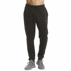 Men's Spalding Logo Joggers -Cheap Mens Casual Outdoor Clothing Store 4972112 Black