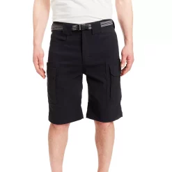 Men's Smith's Workwear Regular-Fit Stretch Performance Belted Cargo Shorts 14 Men's Smith's Workwear Regular-Fit Stretch Performance Belted Cargo Shorts -Cheap Mens Casual Outdoor Clothing Store 4982002 Black