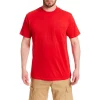 Men's Smith's Workwear 3-pack Quick-Dry Crewneck Tees -Cheap Mens Casual Outdoor Clothing Store 4982029 Team Red