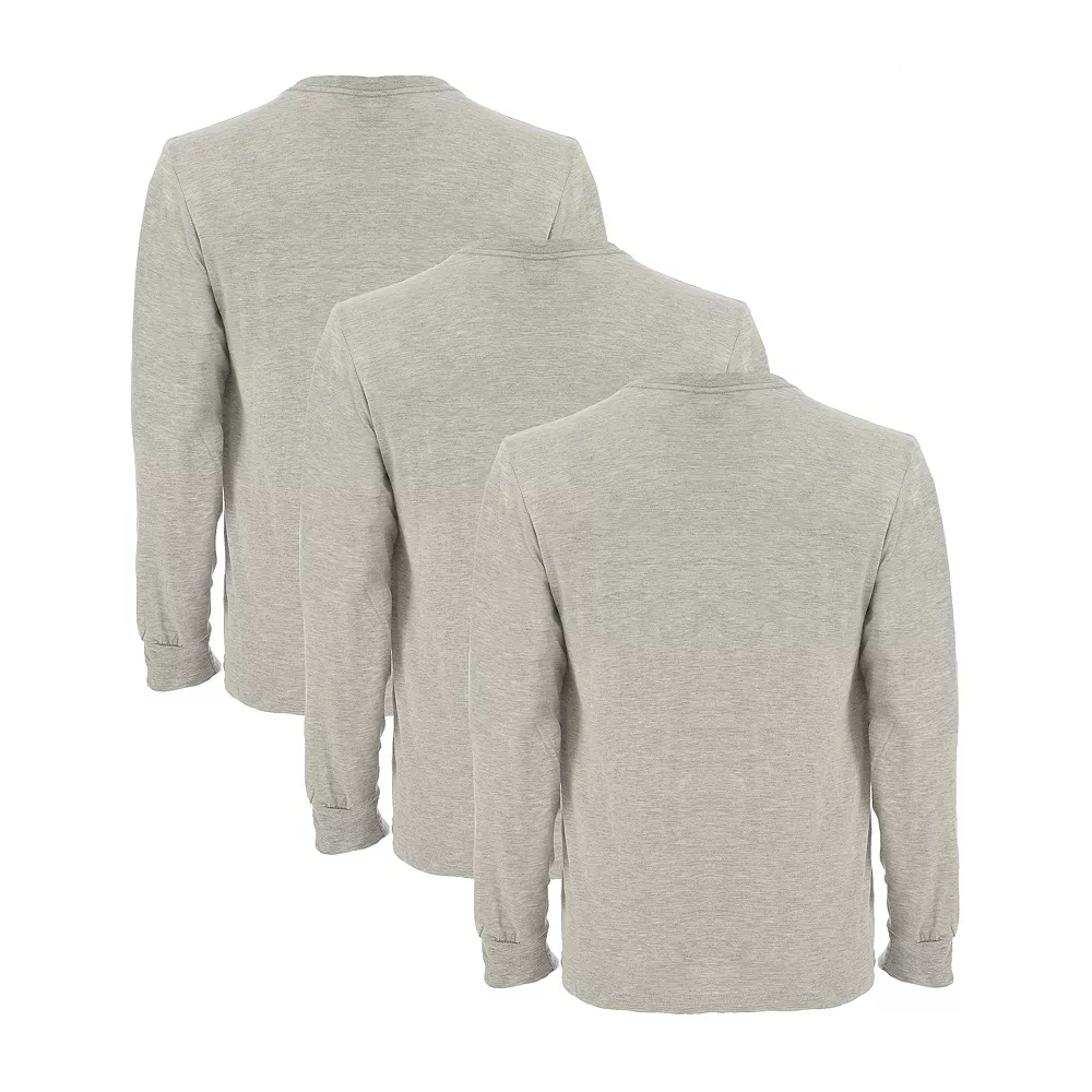 Men's Smith's Workwear 3-pack Regular-Fit Quick-Dry Crewneck Tees 5 Men's Smith's Workwear 3-pack Regular-Fit Quick-Dry Crewneck Tees - Image 3