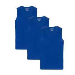 Men's Smith's Workwear 3-pack Regular-Fit Quick-Dry Tanks -Cheap Mens Casual Outdoor Clothing Store 4982040 Royal