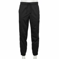 Men's Sonoma Goods For Life® Zip Cargo Jogger Pants 10 Men's Sonoma Goods For Life® Zip Cargo Jogger Pants -Cheap Mens Casual Outdoor Clothing Store 5004505 Black