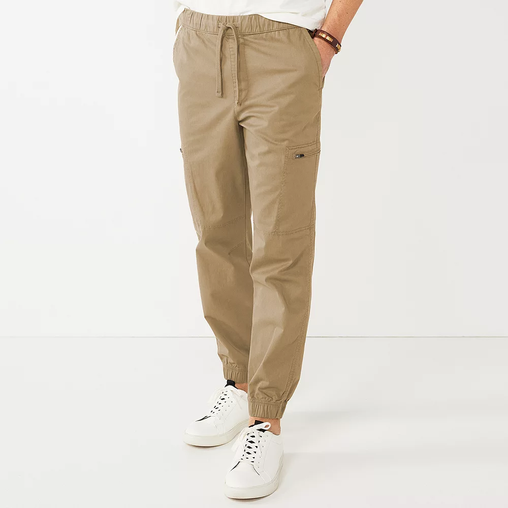 Men's Sonoma Goods For Life® Zip Cargo Jogger Pants 5 Men's Sonoma Goods For Life® Zip Cargo Jogger Pants - Image 3
