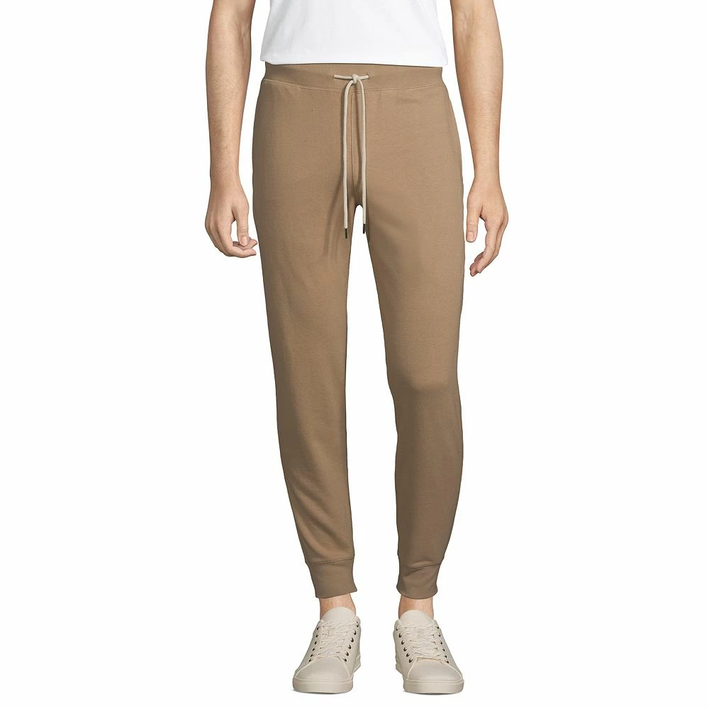 Men's Lands' End Relaxed-Fit French Terry Jogger Pants 6 Men's Lands' End Relaxed-Fit French Terry Jogger Pants - Image 4