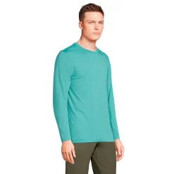 Men's Lands' End Classic-Fit Supima Tee 23 Men's Lands' End Classic-Fit Supima Tee -Cheap Mens Casual Outdoor Clothing Store 5015818 ALT2