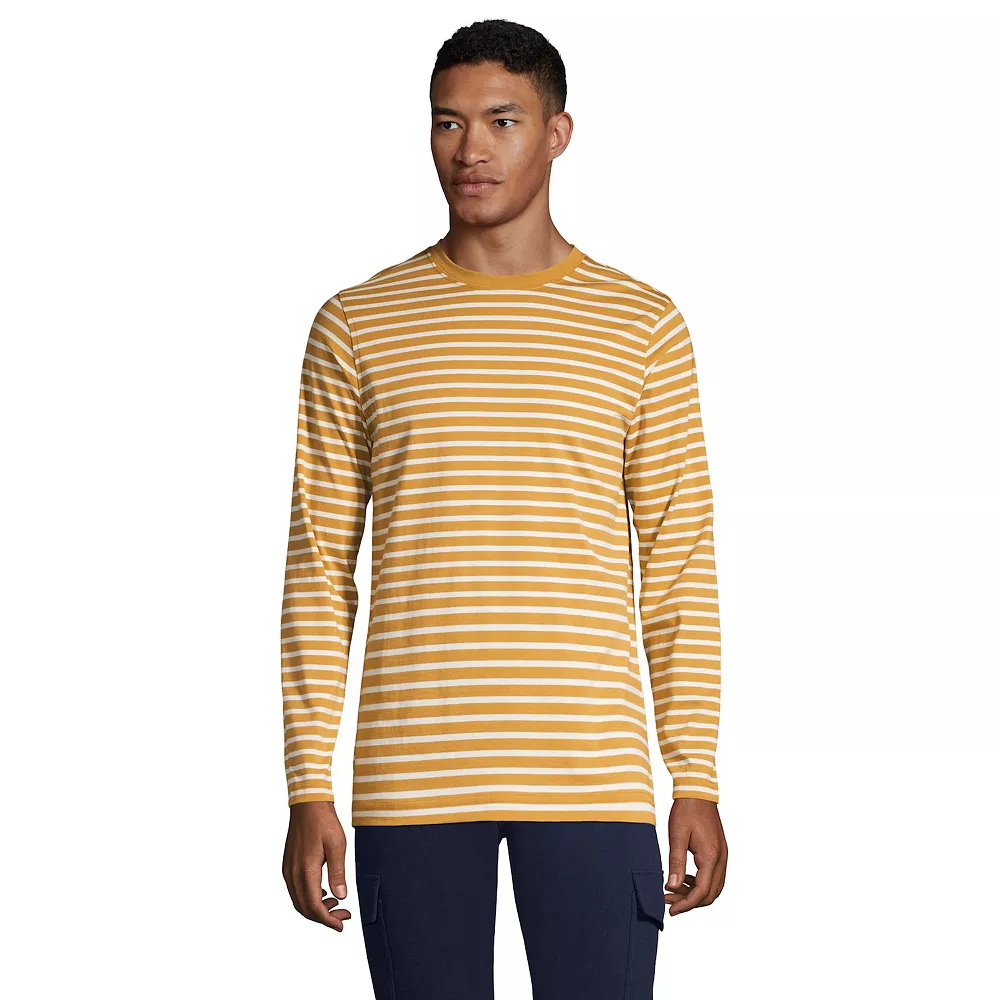 Men's Lands' End Classic-Fit Supima Tee 7 Men's Lands' End Classic-Fit Supima Tee - Image 5
