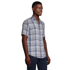Men's Lands' End Traditional-Fit Linen Button-Down Shirt 7 Men's Lands' End Traditional-Fit Linen Button-Down Shirt -Cheap Mens Casual Outdoor Clothing Store 5015886 ALT2