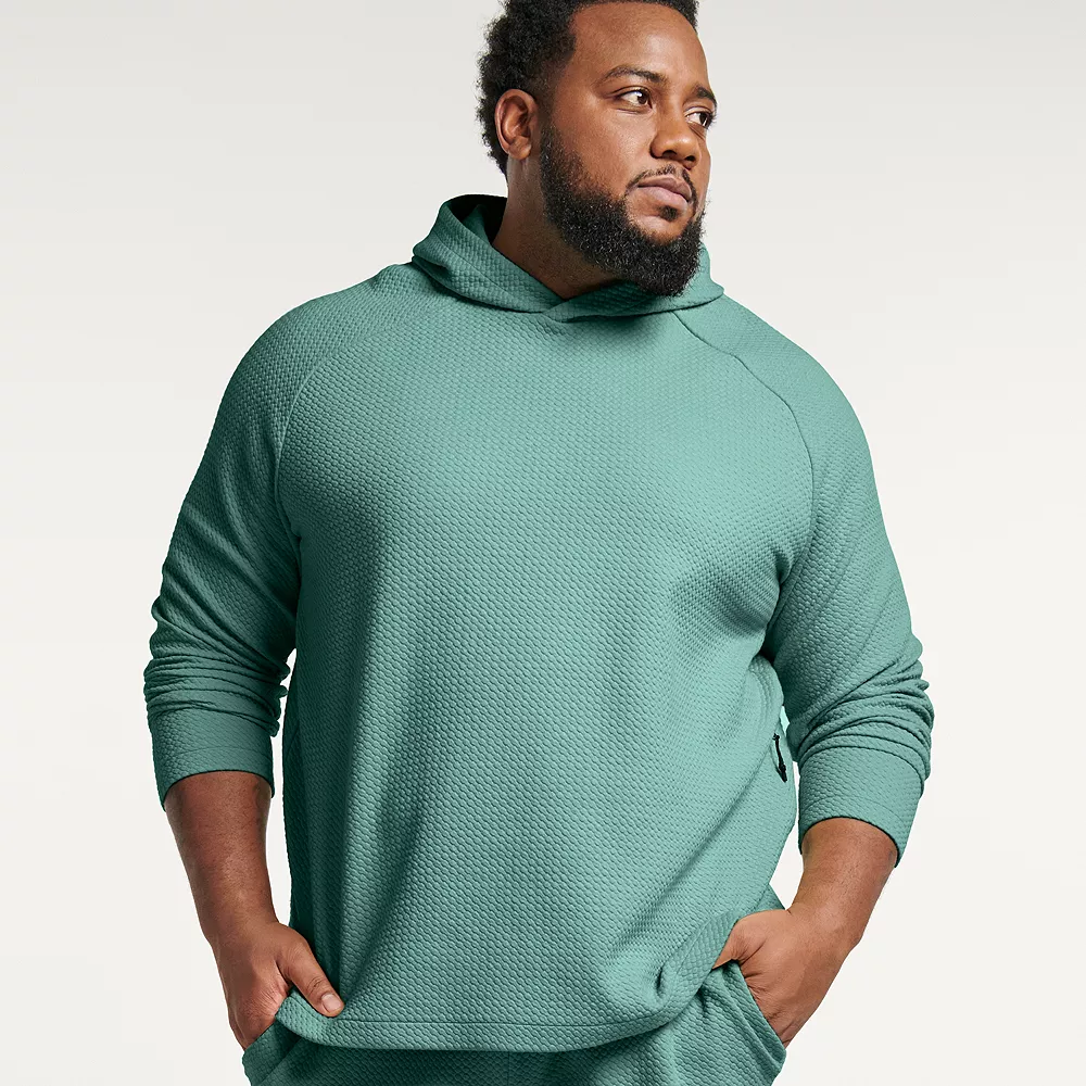 Big & Tall FLX Commuter Fleece Pullover Hoodie 5 Big & Tall FLX Commuter Fleece Pullover Hoodie - Image 3