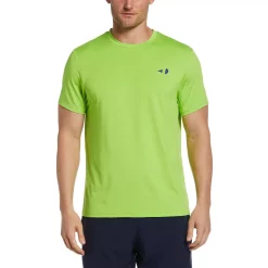 Men's Grand Slam Regular-Fit Solid Pinhole Mesh Crewneck Tennis Tee -Cheap Mens Casual Outdoor Clothing Store 5115808 White Grape