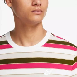 Men's Nike Striped Novelty Tee 11 Men's Nike Striped Novelty Tee -Cheap Mens Casual Outdoor Clothing Store 5118579 ALT2