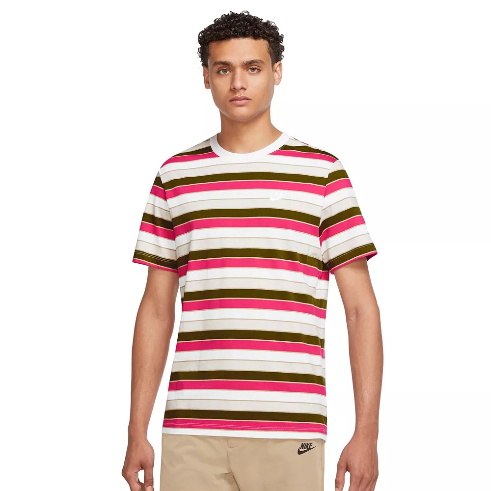 Men's Nike Striped Novelty Tee 3 Men's Nike Striped Novelty Tee