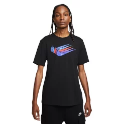 Men's Nike Swoosh Tee -Cheap Mens Casual Outdoor Clothing Store 5118586 Black