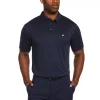 Men's Jack Nicklaus StayDri Regular-Fit Textured Solid Golf Polo