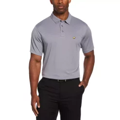Men's Jack Nicklaus StayDri Regular-Fit Textured Solid Golf Polo -Cheap Mens Casual Outdoor Clothing Store 5119927 Tradewinds