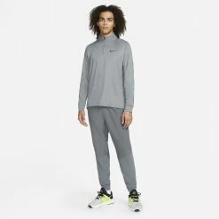 Men's Nike Pro Dri-FIT 1/4-Zip Hyper Dry Training Pullover 20 Men's Nike Pro Dri-FIT 1/4-Zip Hyper Dry Training Pullover -Cheap Mens Casual Outdoor Clothing Store 5120659 ALT2