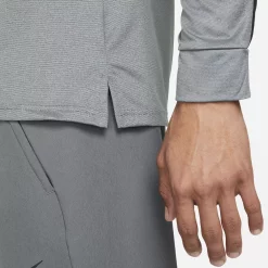 Men's Nike Pro Dri-FIT 1/4-Zip Hyper Dry Training Pullover 21 Men's Nike Pro Dri-FIT 1/4-Zip Hyper Dry Training Pullover -Cheap Mens Casual Outdoor Clothing Store 5120659 ALT3