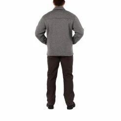 Men's Smith's Workwear Sherpa-Lined Sweater Fleece Jacket -Cheap Mens Casual Outdoor Clothing Store 5156342 ALT5