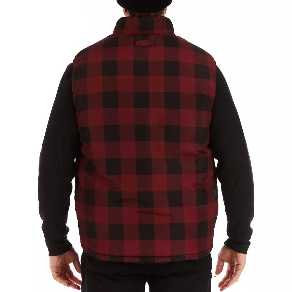 Men's Smith's Workwear Printed Sherpa-Lined Vest 4 Men's Smith's Workwear Printed Sherpa-Lined Vest - Image 2