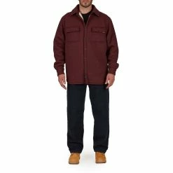 Men's Smith's Workwear Sherpa-Lined Heather Thermal Shirt Jacket 13 Men's Smith's Workwear Sherpa-Lined Heather Thermal Shirt Jacket -Cheap Mens Casual Outdoor Clothing Store 5156347 ALT4