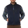 Men's Smith's Workwear Sherpa-Lined Sweater Fleece Vest