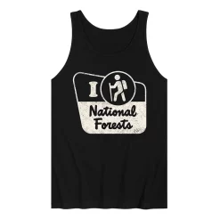 Men's I Hike National Forests Tank