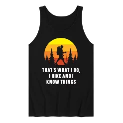 Men's Hike And Know Things Tank