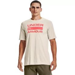 Men's Under Armour Stacked Logo Tee -Cheap Mens Casual Outdoor Clothing Store 5169692 Summit White