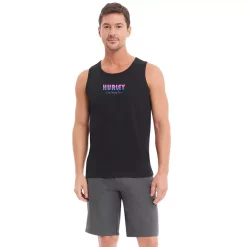 Men's Hurley Graphic Tank Top -Cheap Mens Casual Outdoor Clothing Store 5172563 Black