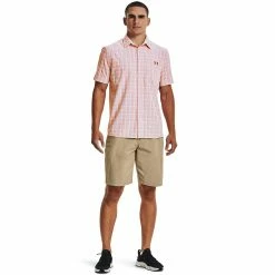 Men's Under Armour Tide Chaser 2.0 Regular-Fit Plaid Performance Button-Down Shirt -Cheap Mens Casual Outdoor Clothing Store 5173783 ALT6