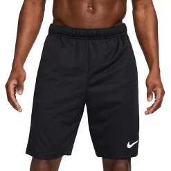 Big & Tall Nike Dri-FIT Knit Hybrid Training Shorts -Cheap Mens Casual Outdoor Clothing Store 5174348 Black
