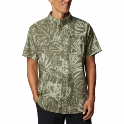 Rapid Rivers™ Printed Short Sleeve Shirt -Cheap Mens Casual Outdoor Clothing Store 5182232 Stone Palms