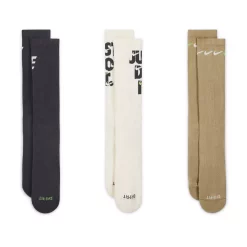 Men's Nike Everyday Plus Cushioned 3-Pack Crew Socks 20 Men's Nike Everyday Plus Cushioned 3-Pack Crew Socks -Cheap Mens Casual Outdoor Clothing Store 5182291 Olive White Gray