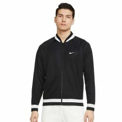 Men's Nike Dri-FIT Basketball Jacket -Cheap Mens Casual Outdoor Clothing Store 5191413 Black Black