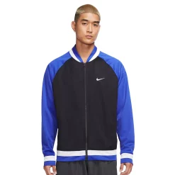 Men's Nike Dri-FIT Basketball Jacket -Cheap Mens Casual Outdoor Clothing Store 5191413 Black Game Royal