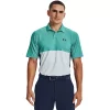 Big & Tall Under Armour Colorblock Performance Polo -Cheap Mens Casual Outdoor Clothing Store 5192741 Neptune