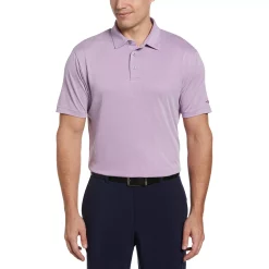 Men's Grand Slam Regular-Fit Birdseye Textured Performance Golf Polo -Cheap Mens Casual Outdoor Clothing Store 5204803 Bellflower
