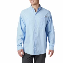Men's Big & Tall Columbia Tamiami II Shirt -Cheap Mens Casual Outdoor Clothing Store 5209746 Sail
