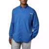 Men's Big & Tall Columbia Tamiami II Shirt -Cheap Mens Casual Outdoor Clothing Store 5209746 Vivid Blue