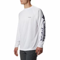 Men's Big & Tall Columbia Terminal Tackle Shirt -Cheap Mens Casual Outdoor Clothing Store 5210215 White