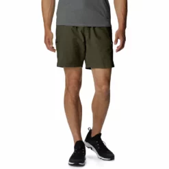 Men's Columbia Mountaindale Shorts -Cheap Mens Casual Outdoor Clothing Store 5210453 Olive Green