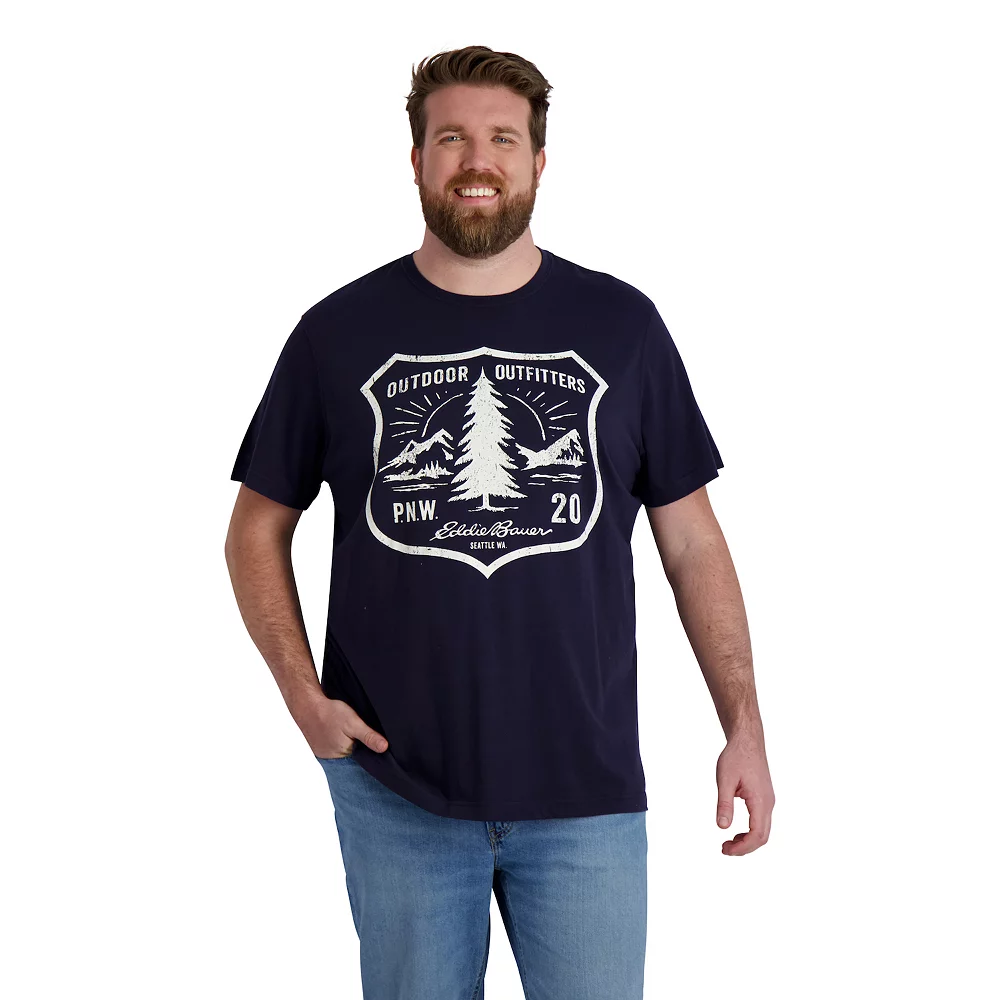 Men's Big & Tall Eddie Bauer Graphic Tee 6 Men's Big & Tall Eddie Bauer Graphic Tee - Image 4