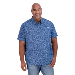 Big & Tall Eddie Bauer FreeDry® Mountain Button-Down Shirt -Cheap Mens Casual Outdoor Clothing Store 5211902 Harbor Mist