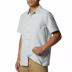 Men's Columbia Slack Tide Omni-Wick Button-Down Camp Shirt -Cheap Mens Casual Outdoor Clothing Store 5212117 ALT2