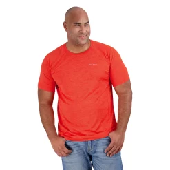 Big & Tall Eddie Bauer Resolution Classic-Fit Performance Crewneck Tee -Cheap Mens Casual Outdoor Clothing Store 5212118 Tiger Lily