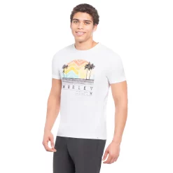 Men's Hurley Palm Sunset Graphic Tee -Cheap Mens Casual Outdoor Clothing Store 5215050 ALT2