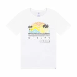 Men's Hurley Palm Sunset Graphic Tee -Cheap Mens Casual Outdoor Clothing Store 5215050 ALT3