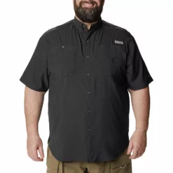 Men's Columbia Tamiami Button-Down Shirt 17 Men's Columbia Tamiami Button-Down Shirt -Cheap Mens Casual Outdoor Clothing Store 5215607 Black