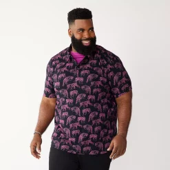 Men's Big & Tall Apt. 9® Printed Party Polo 17 Men's Big & Tall Apt. 9® Printed Party Polo -Cheap Mens Casual Outdoor Clothing Store 5216178 Black Tigers