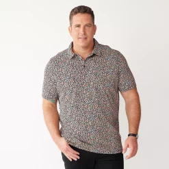 Men's Big & Tall Apt. 9® Printed Party Polo 15 Men's Big & Tall Apt. 9® Printed Party Polo -Cheap Mens Casual Outdoor Clothing Store 5216178 Ditsy Floral