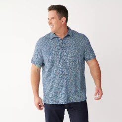 Men's Big & Tall Apt. 9® Printed Party Polo 16 Men's Big & Tall Apt. 9® Printed Party Polo -Cheap Mens Casual Outdoor Clothing Store 5216178 Ditsy Navy